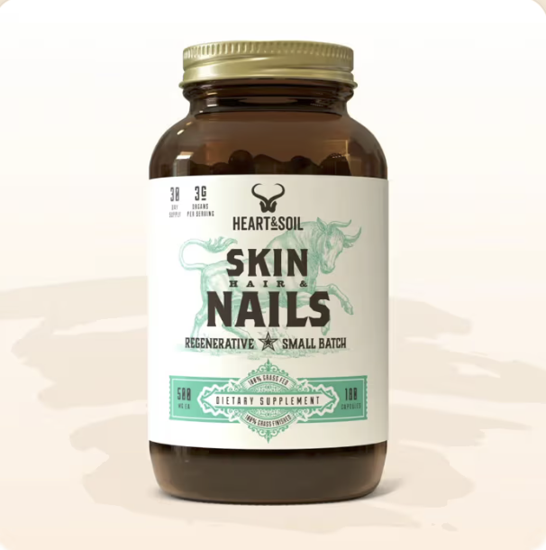 Heart and Soil Skin, Hair and Nails supplement