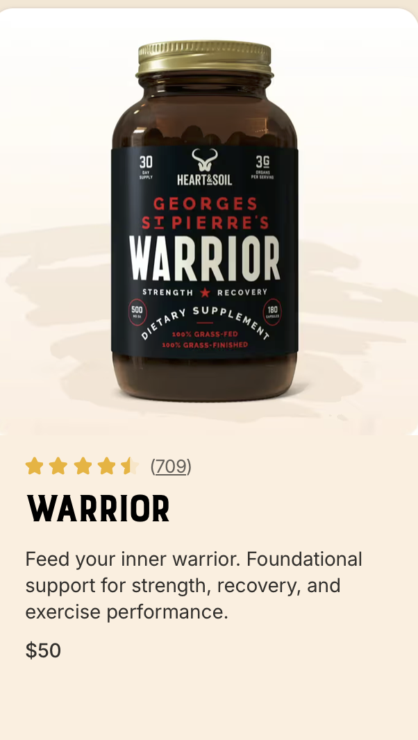 Heart and Soil Warrior supplement